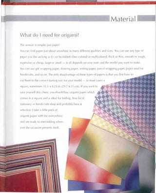 Origami   30 fold-by-fold projects