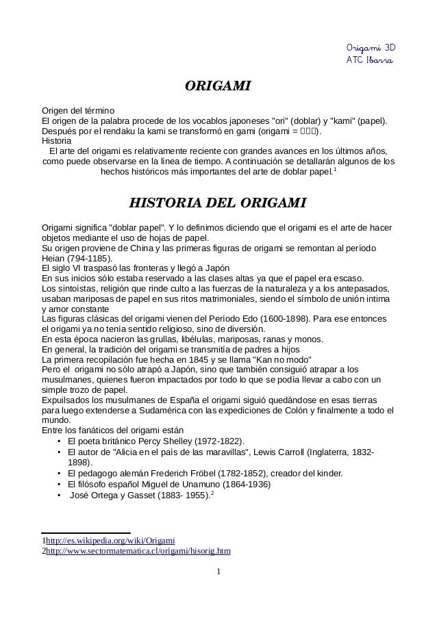 Origami 3d