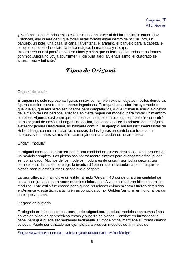 Origami 3d