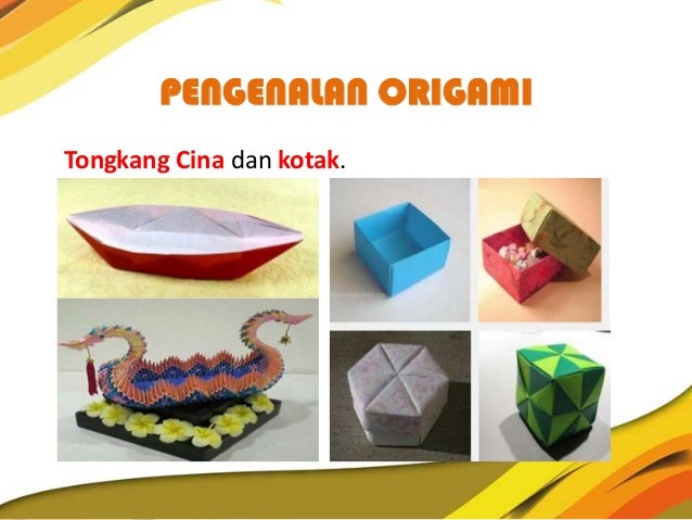 Program Penggunaan Origami Dalam Usaha Membantu Murid 