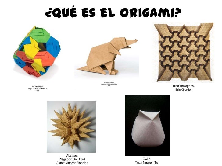 Origami Aplicaciones Al Diseño