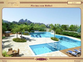 Piscina com Biribol 