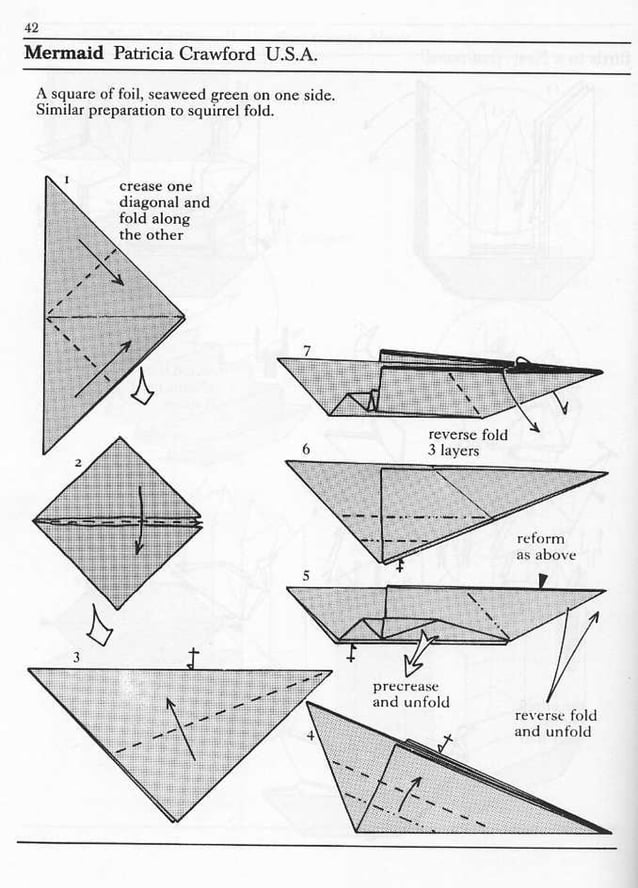 Origami step by step