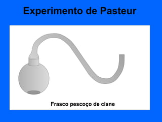 Experimento de Pasteur




     Frasco pescoço de cisne
 