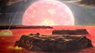 Além disso, muitos meteoros atingiam sua superfície, aumentando ainda mais a temperatura
e a massa do planeta.
 