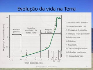Evolução da vida na Terra




        Professora Ionara Urrutia Moura   28
 