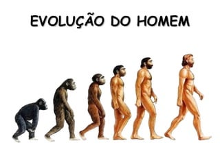EVOLUÇÃO DO HOMEMEVOLUÇÃO DO HOMEM
 