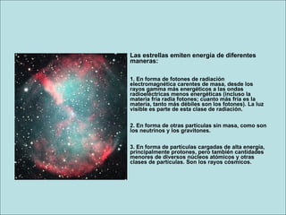 2-LA ENERGIA DE LAS ESTRELLAS 