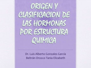 Dr. Luis Alberto Gonzales García
Beltrán Orozco Tania Elizabeth
 