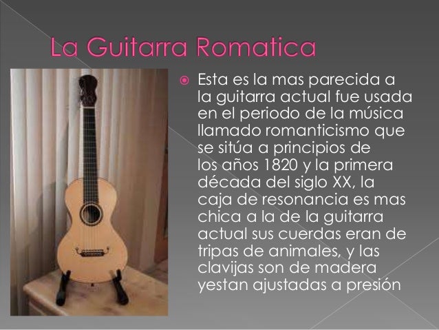 Origen de la guitarra power point