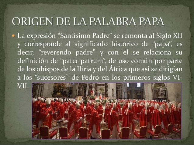 Origen de la palabra papa