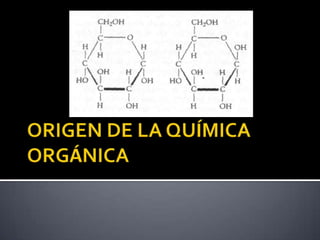 Origen de la quìmica organica