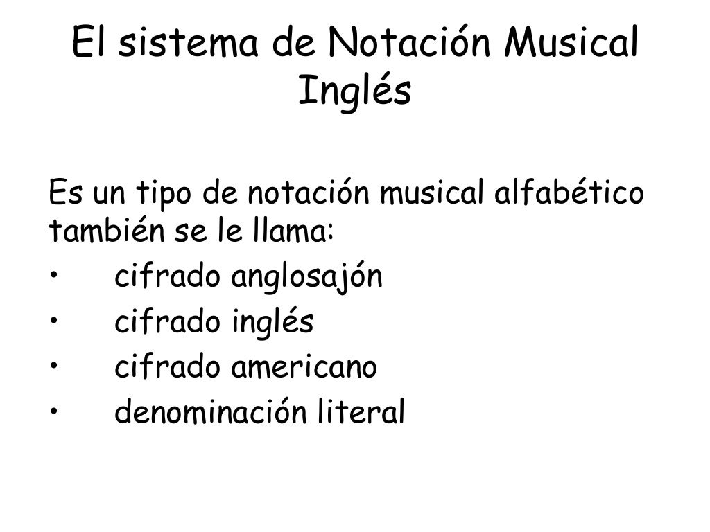 Origen de las notas musicales