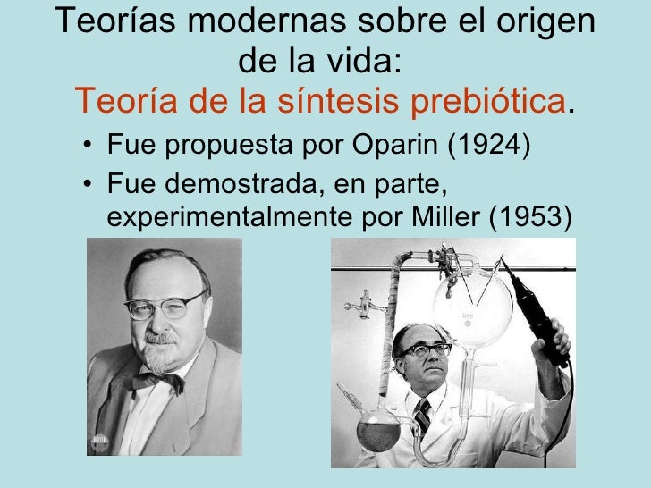 Origen de la vida