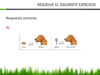 Respuesta correcta:
A)
RESUELVE EL SIGUIENTE EJERCICIO
 