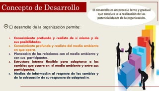 Origen del desarrollo organizacional | PPTX