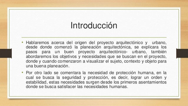Como Realizar Una Introduccion De Un Proyecto fity.club