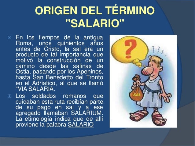 Origen del salario