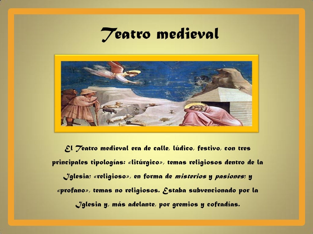 Origen del teatro