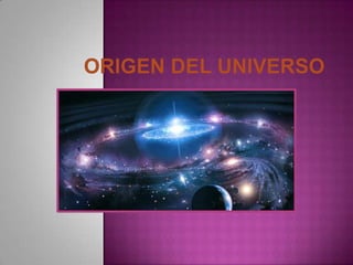 Origen del universo