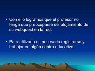 Origen de webquest | PPS