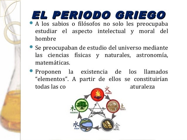 Origen e historia de la química