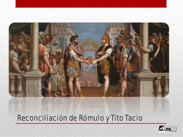 Resultado de imagen de romulo y tito tacio