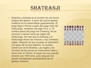 Origenes Del Ajedrez