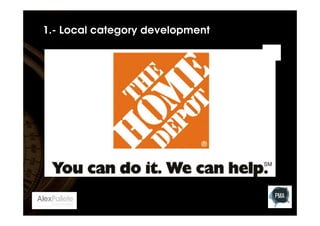 1.- Local category development

 