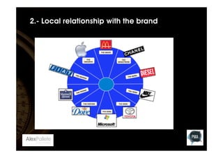 2.- Local relationship with the brand

 