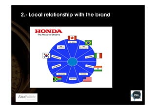 2.- Local relationship with the brand

 