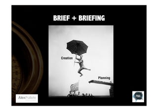 BRIEF + BRIEFING

 