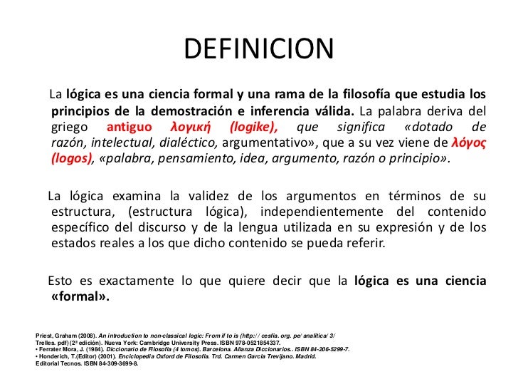 Origen historico de la logica (DERECHO)