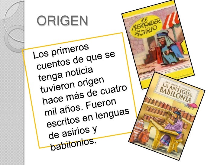 Origen Y Evolución De Cuentos Infantiles