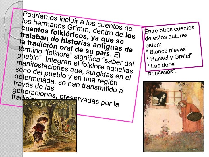 Origen Y Evolución De Cuentos Infantiles