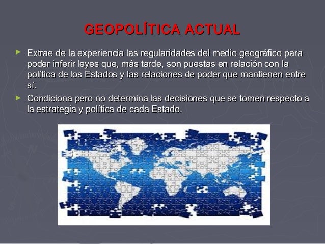 Definiciones De La Geopolítica – EFDYEQ