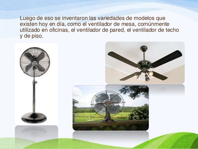 Origen y evolucion del ventilador