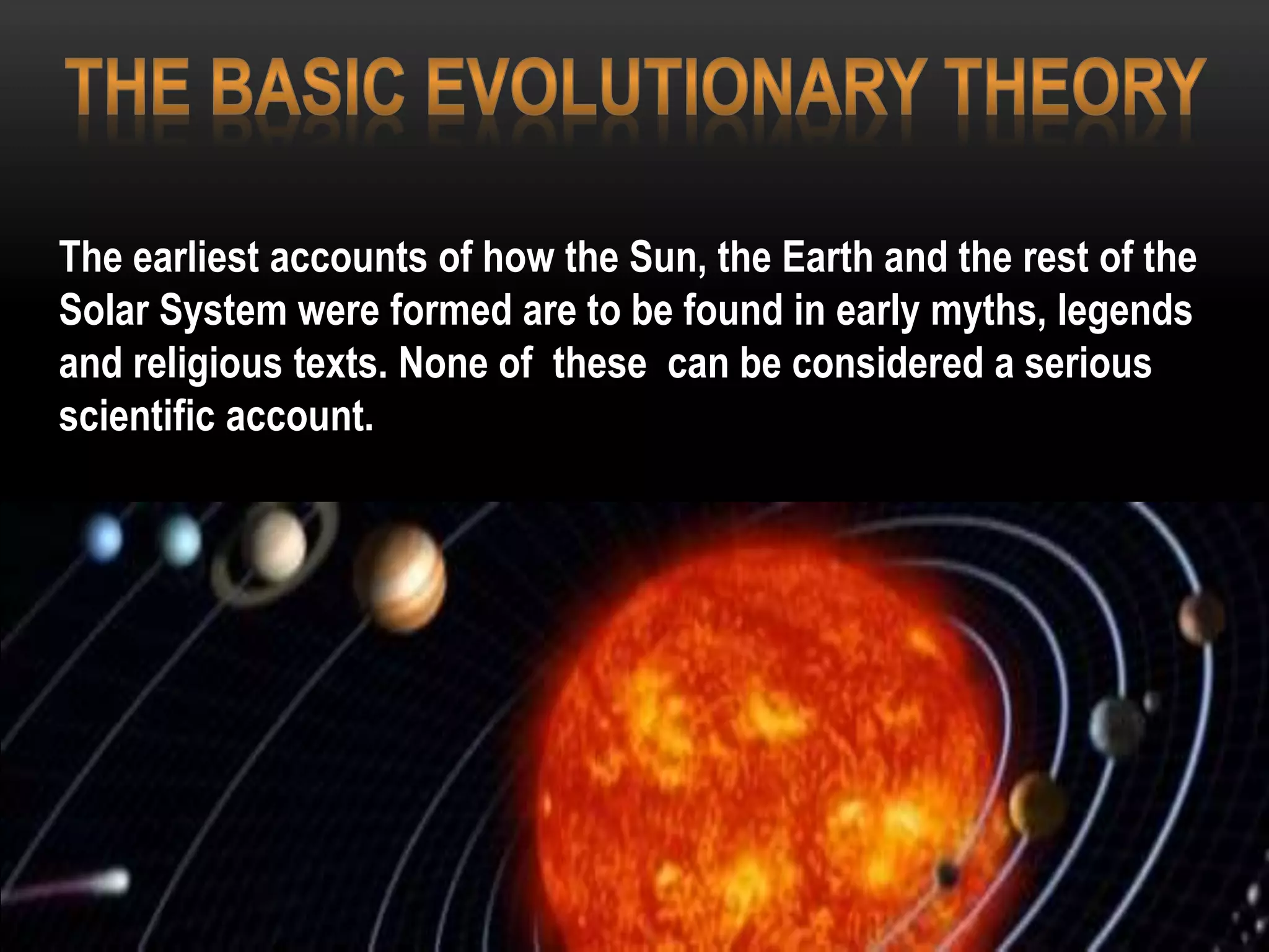 Solar System Roots Origin of-the-solar-system | PDF
