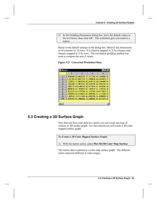 Origin6 tutorial | PDF