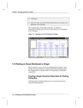 Free Origin Viewer - View and copy the contents of an Origin Project (OPJ)