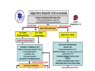 RITMOS DE PARO DESFIBRILABLES