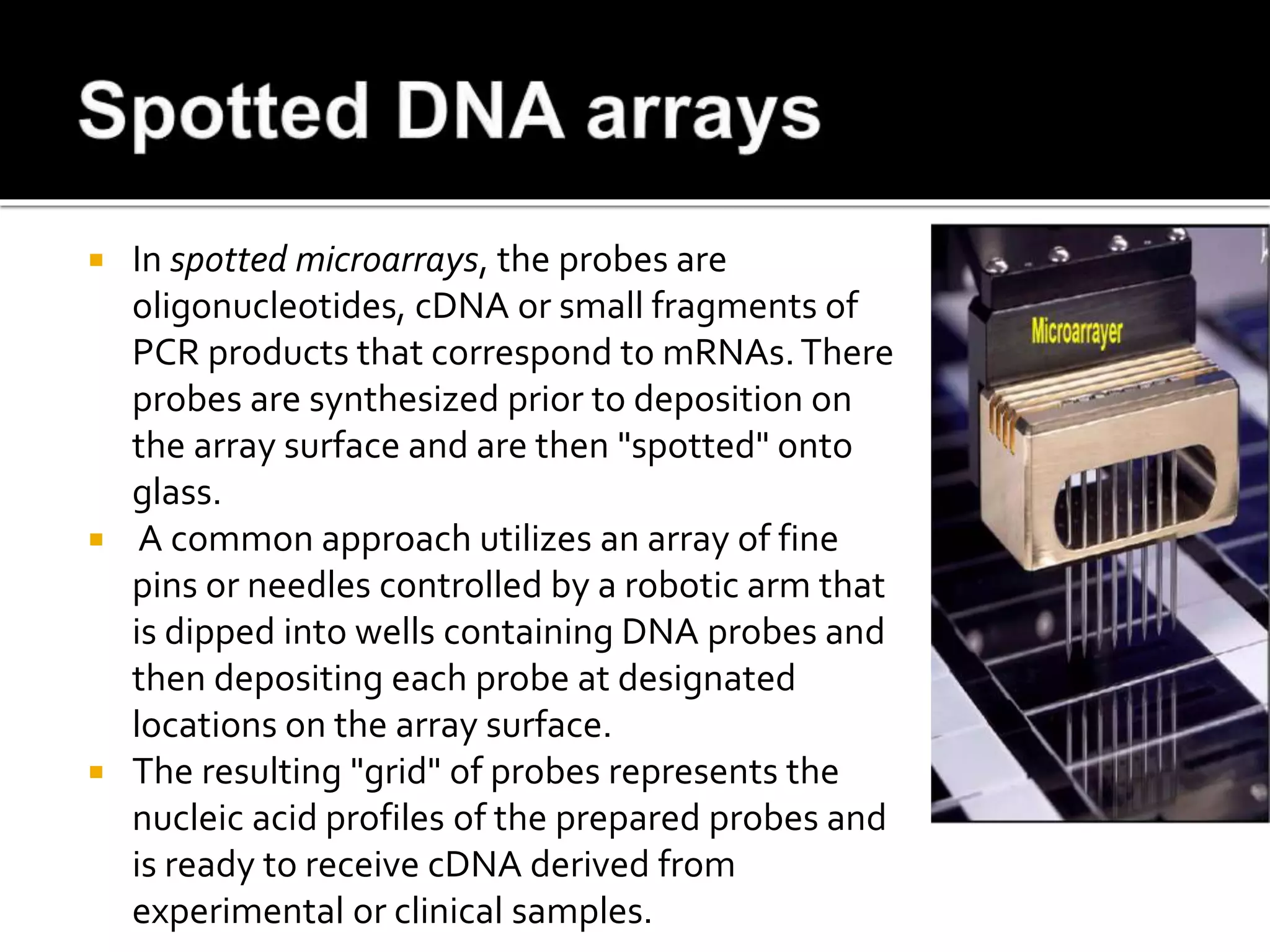 DNA microarray | PPTX