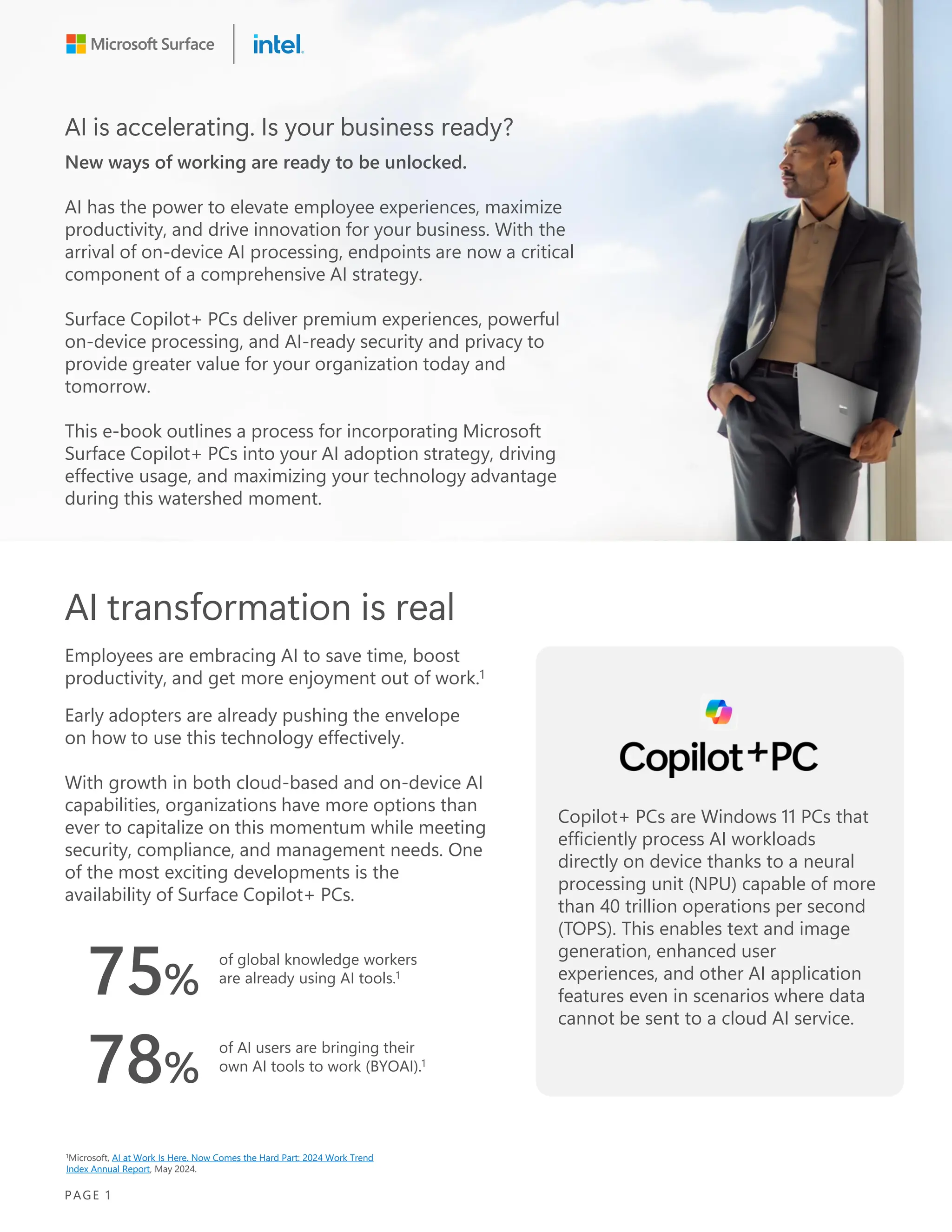 Capturing the opportunity of Microsoft Surface Copilot+ PCs | PDF