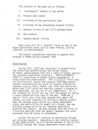 Original apple business plan