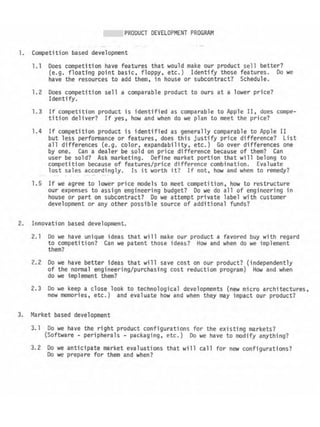 Original apple business plan