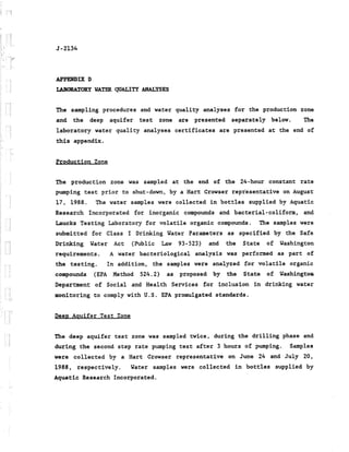 Original bell hill well 1 test, toxicology report, 1988