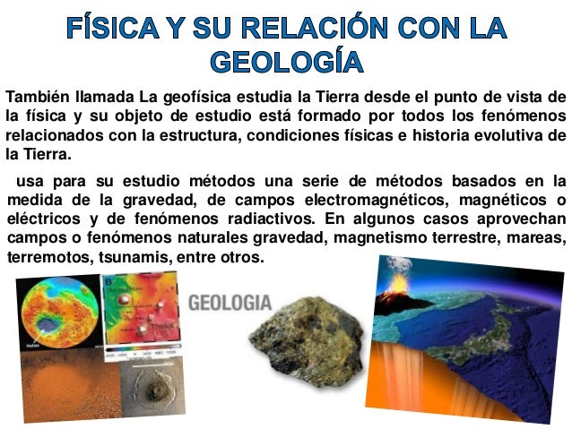 física y su relación con otras ciencias y aplicación de la