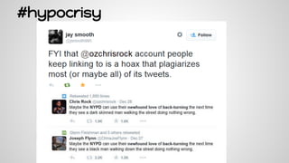 #hypocrisy
 