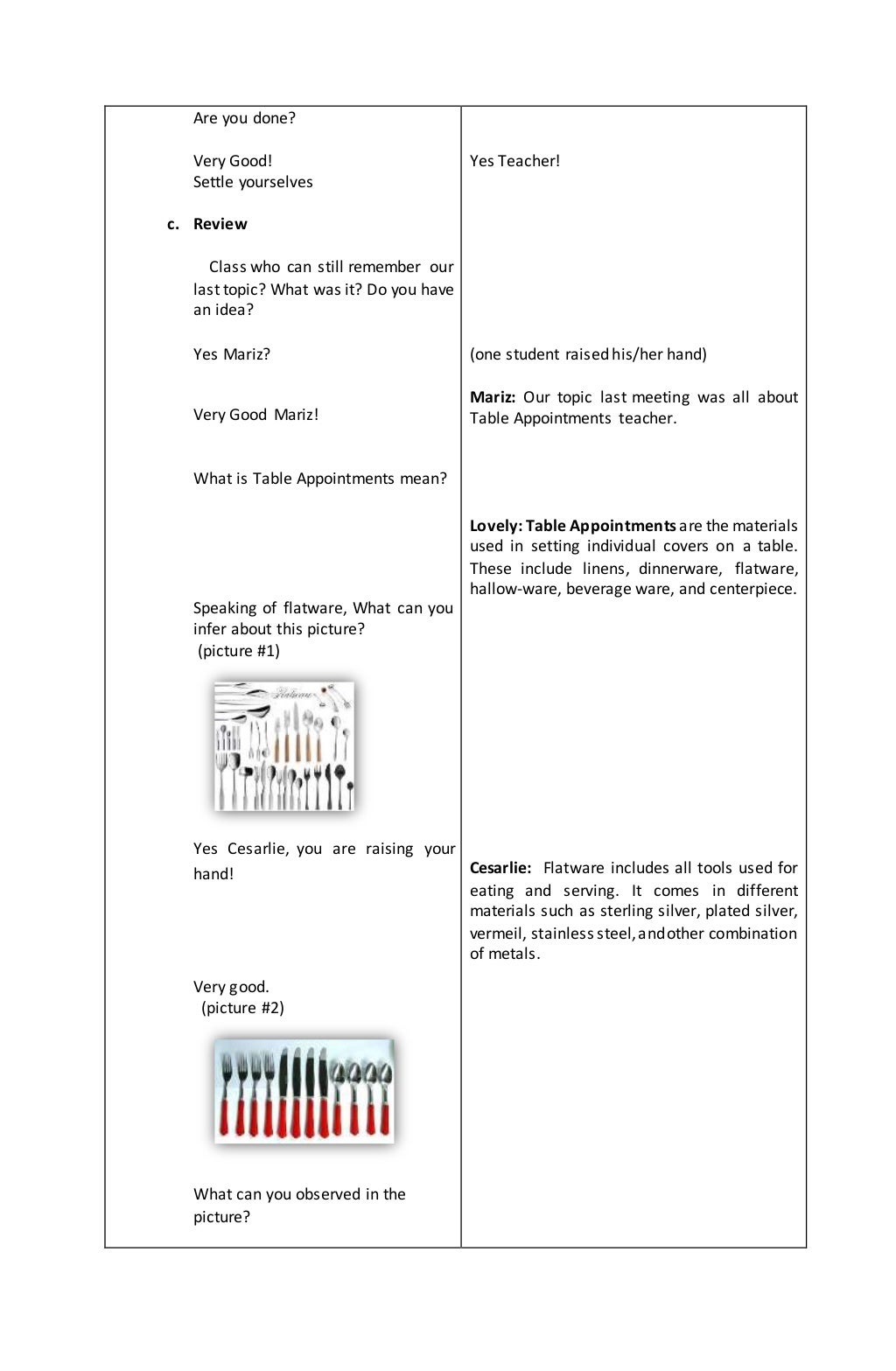 A Detailed Lesson Plan In Tle 4 Pdf A Detailed Lesson Plan In Tle 4 I