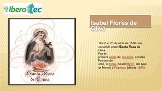 Isabel Flores de
Oliva
 